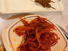 拌明太鱼丝-七八冷面·延边朝鲜族美食(欢乐谷店)