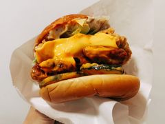 脏脏芝士鳕鱼鸡腿堡-肯德基(安定门店)