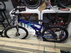 -道路口单车爱瓦士dahon大行