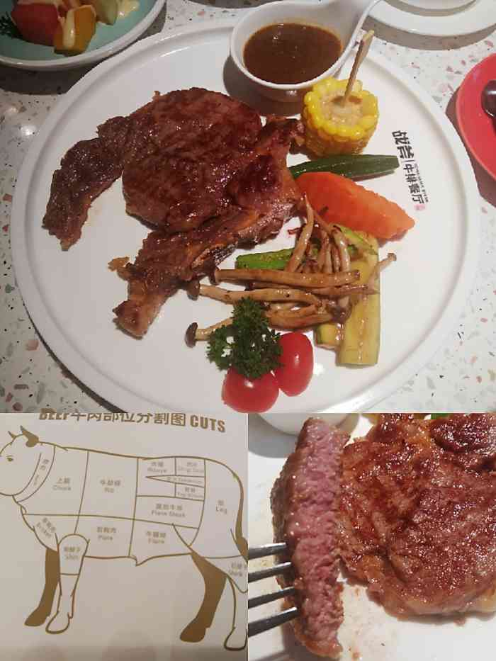 炙烧战斧牛排餐厅(九方店)-"嗯嗯,还是老规矩吧,先给个总体评价了,个.