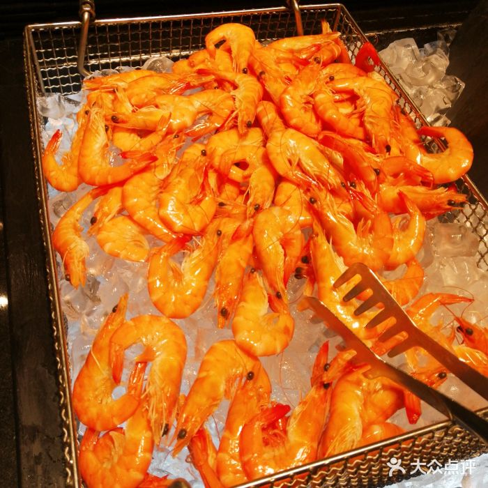 天坛街自助餐厅冷甜虾图片 - 第12张