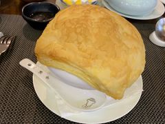 酥皮法式蘑菇汤-大佛寺高级素食自助餐厅