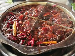 红汤锅底（大锅）-枇杷园食为鲜火锅(南山店)