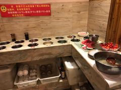 自助调料区-滇香肴·云南菜蒸汽石锅鱼(云南北路店)