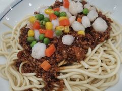 虾仁炸酱面-奎元馆.百年奎元.非遗传承(西湖边的解放路店)