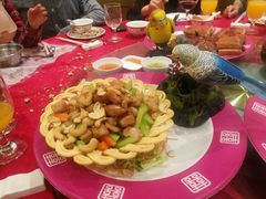 西芹腰果炒肉丁-稻香酒家·33年老字号·港式粤菜(富邦中心店)