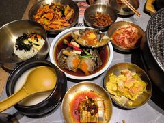 -草家酱蟹炭火烤肉店(珲春南路一店)