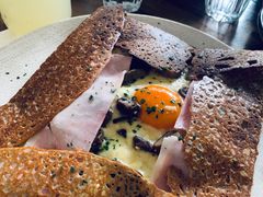 巴黎火腿鸡蛋芝士蘑菇可丽饼-RAC BAR(安福路店)