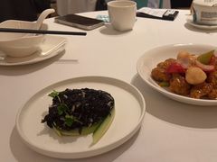 虾苗拌头水紫菜-莆田餐厅PUTIEN(金融街购物中心店)