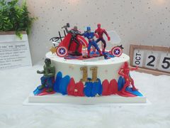 10寸乳脂奶油复仇者联盟-Miss蜜思烘焙(城市广场店)