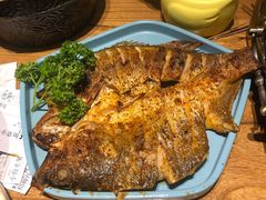 炭烧臭鲈鱼-那些年记忆烧烤