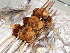 烤羊腰子-巴扎美食·新疆菜·西域歌舞表演餐厅(新疆大厦店)
