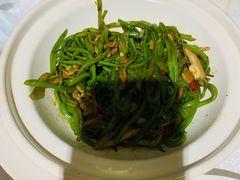 砂煲扁豆丝-老浒记烤鸭-北京菜(琉璃厂店)