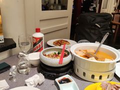 松茸虾汤老豆腐-花家怡园(四合院总店)