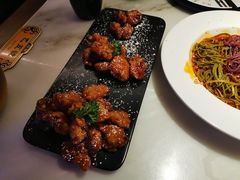 雪花糖醋里脊-绿茶餐厅(华发商都店)