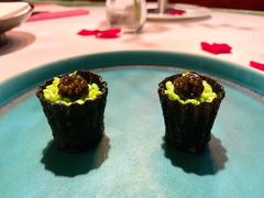 青豆酸奶油鱼子酱-三嚥阁 La Villa Restaurant