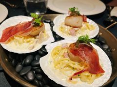 白汁意面-wann lounge 低温慢煮牛排·清吧