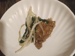 韭菜炒猪肝-拉面莊夢語＆中华料理八椿