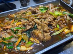 蔬菜烤牛肉-韩仁阁米肠汤饭(韩乐坊店)