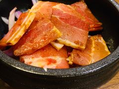 调味猪五花-九田家黑牛烤肉料理(三墩店)