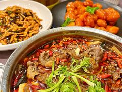 水煮雪花牛肉-金哥私房菜馆(张府园总店)