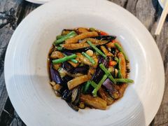 豇豆茄子-情妹耙泥鳅·江湖川菜(科华店)