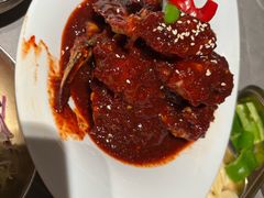 -草家酱蟹炭火烤肉店(珲春南路一店)