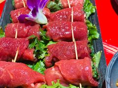 香菜牛肉-谭鸭血老火锅(慈云寺店)