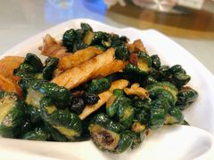 青瓜咸配白粥-锦粤宫·精致粤菜(阳西店)