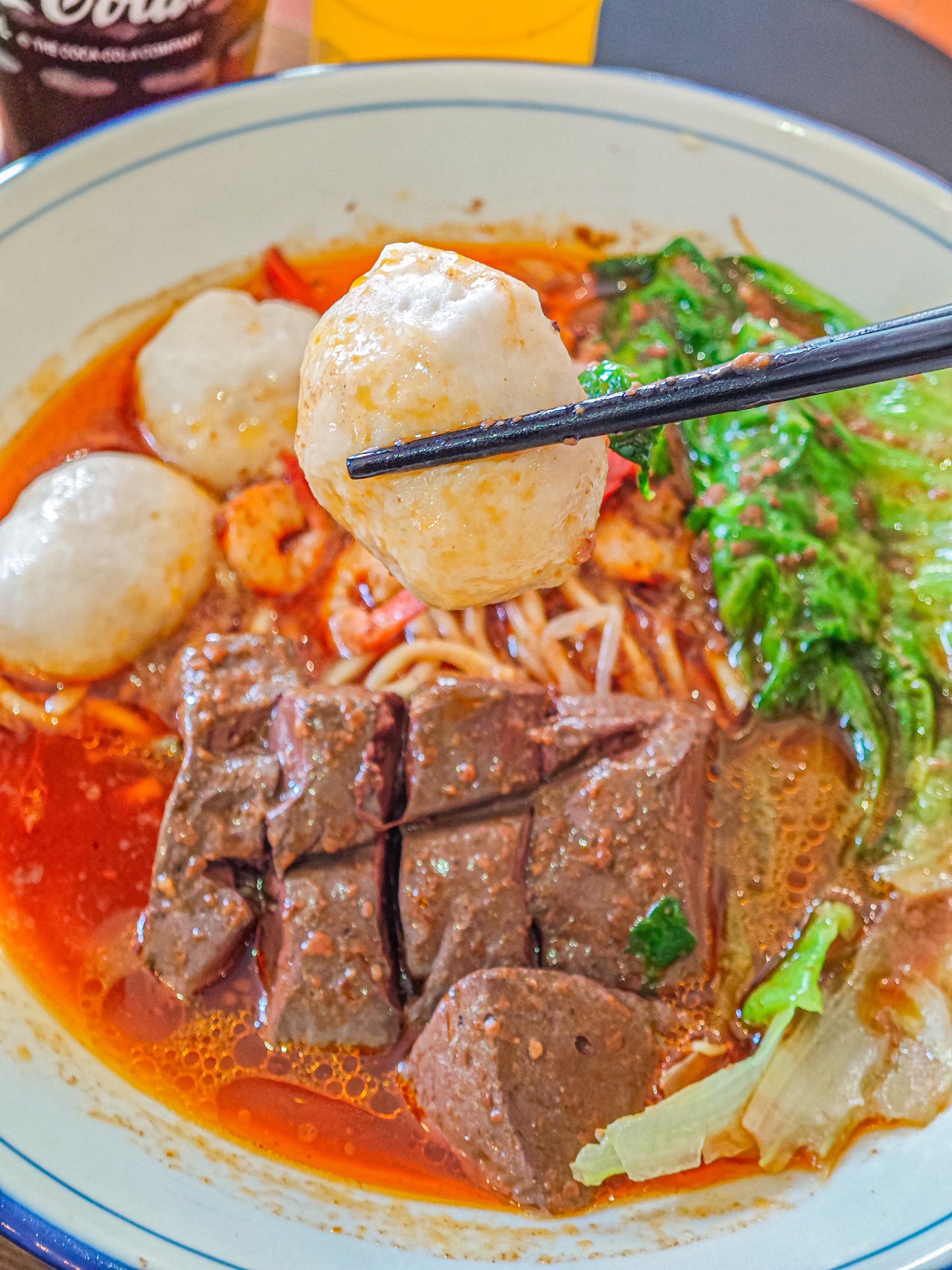 厦门首家用椰丝做的沙茶面尊滴好好吃呀