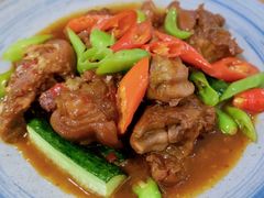 辣炒秘制滷猪蹄-静一餐厅·湖北菜(前门创始店)