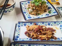 凉拌茄泥-大槐树烤肉馆