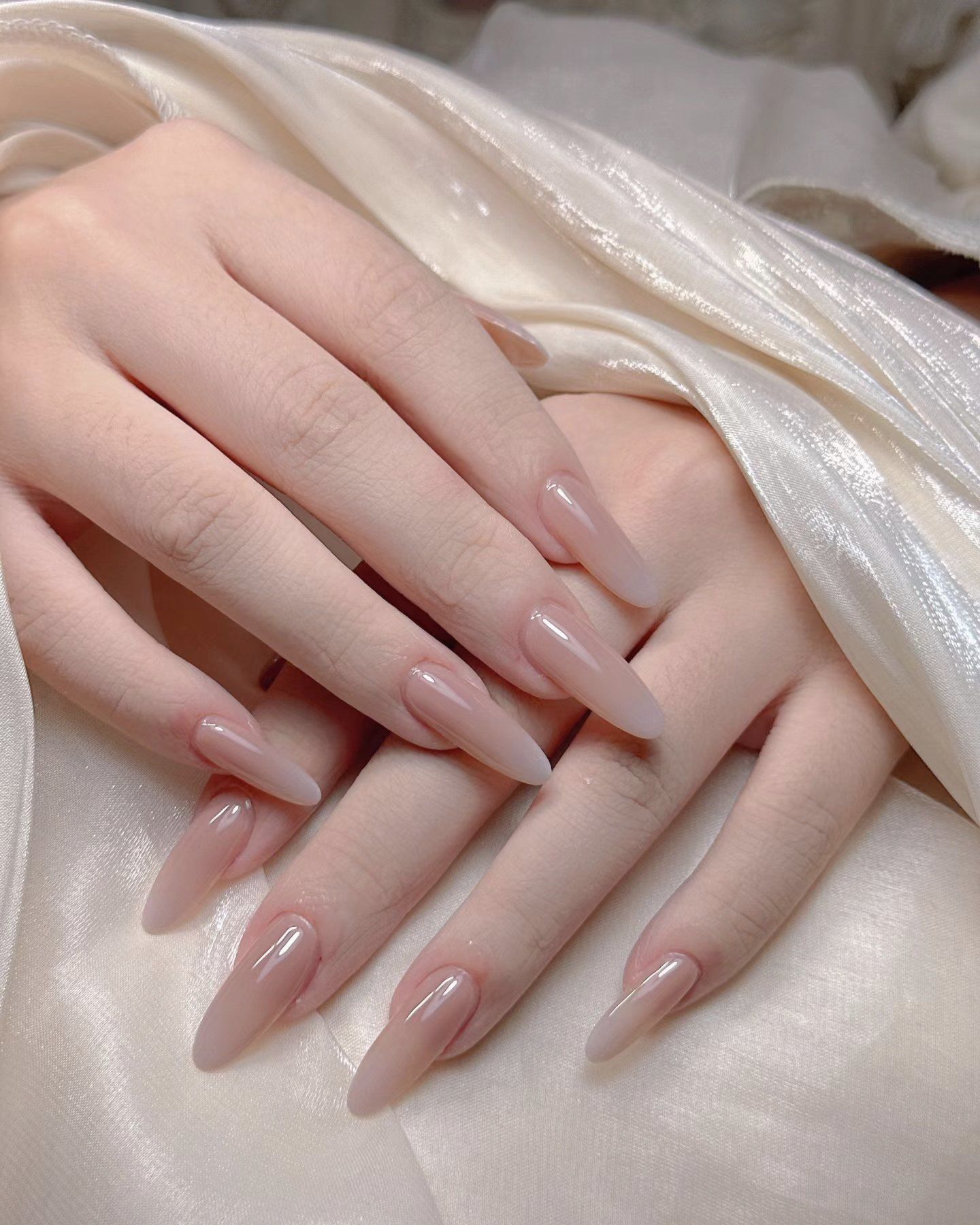 气质美甲 简约美甲