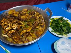 -尕有炕锅烤羊肉