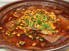 砂锅血旺-月圆霖特色农家乐