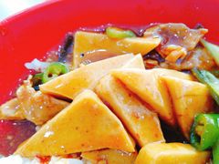 鱼豆腐炒肉-天津医科大学学生食堂