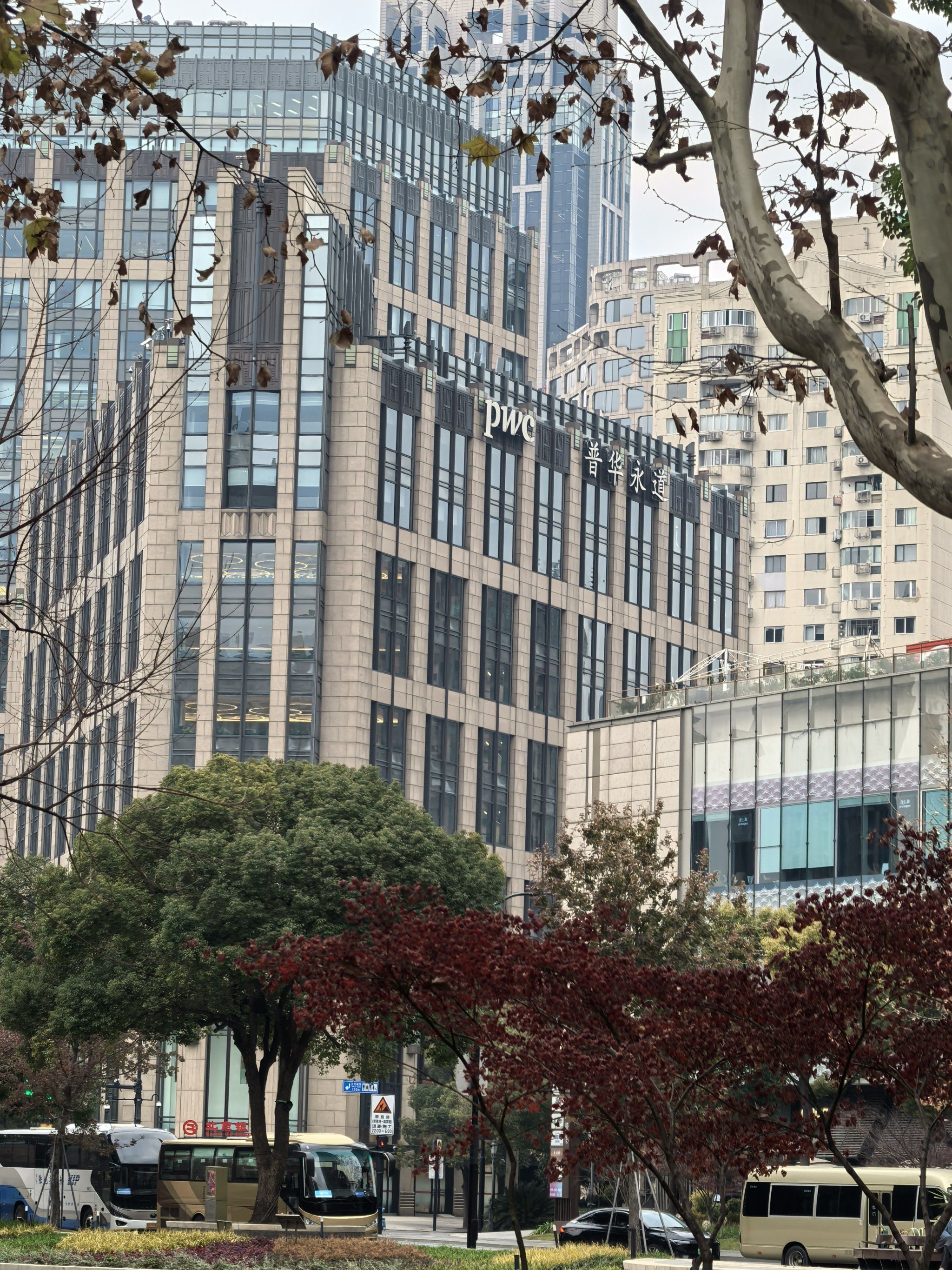 马当路,新天地,翠湖天地,普华永道