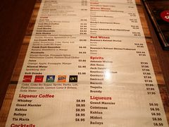 菜单-Pancakes on the rocks(Darling Harbour)