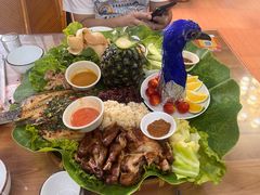 -沐毫傣泐云南菜孔雀宴•手抓饭傣味烧烤(曼听店)