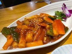 韩式炒年糕-唯成•韩国炭火烤肉 유성고기