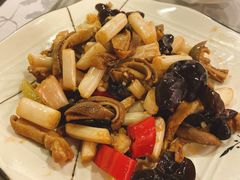 藕尖木耳炒猪肚-陶缘一号·四季缘·老字号顺德菜·户外婚礼家宴(西滘店)
