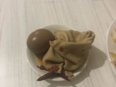 卤蛋豆皮-老五扯面馆