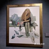 打卡李自健美术馆