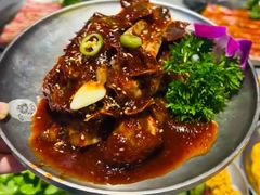 -明洞阿姨·韩式酱蟹烤肉·创意料理(三元桥店)