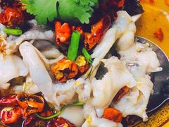 特色泡椒田鸡-美味海鲜大排档(明发美食地标店)