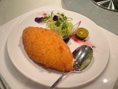 焗醸蟹盖-龙景轩(香港四季酒店)