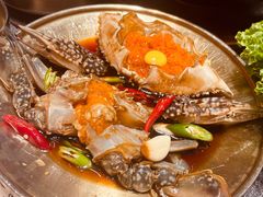 -草家酱蟹炭火烤肉店(珲春南路二店)