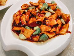 腊八蒜炒心管-六顺园清真回族饭店(工程街店)