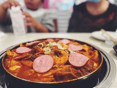 海鲜烤肉年糕锅-三清洞摩西韩式年糕火锅(威高广场店)
