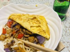 茄子肉丁小公鸡双拼拌面-文三里屯面馆(三里屯店)